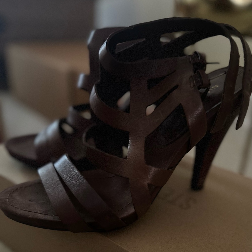 Brown sandals